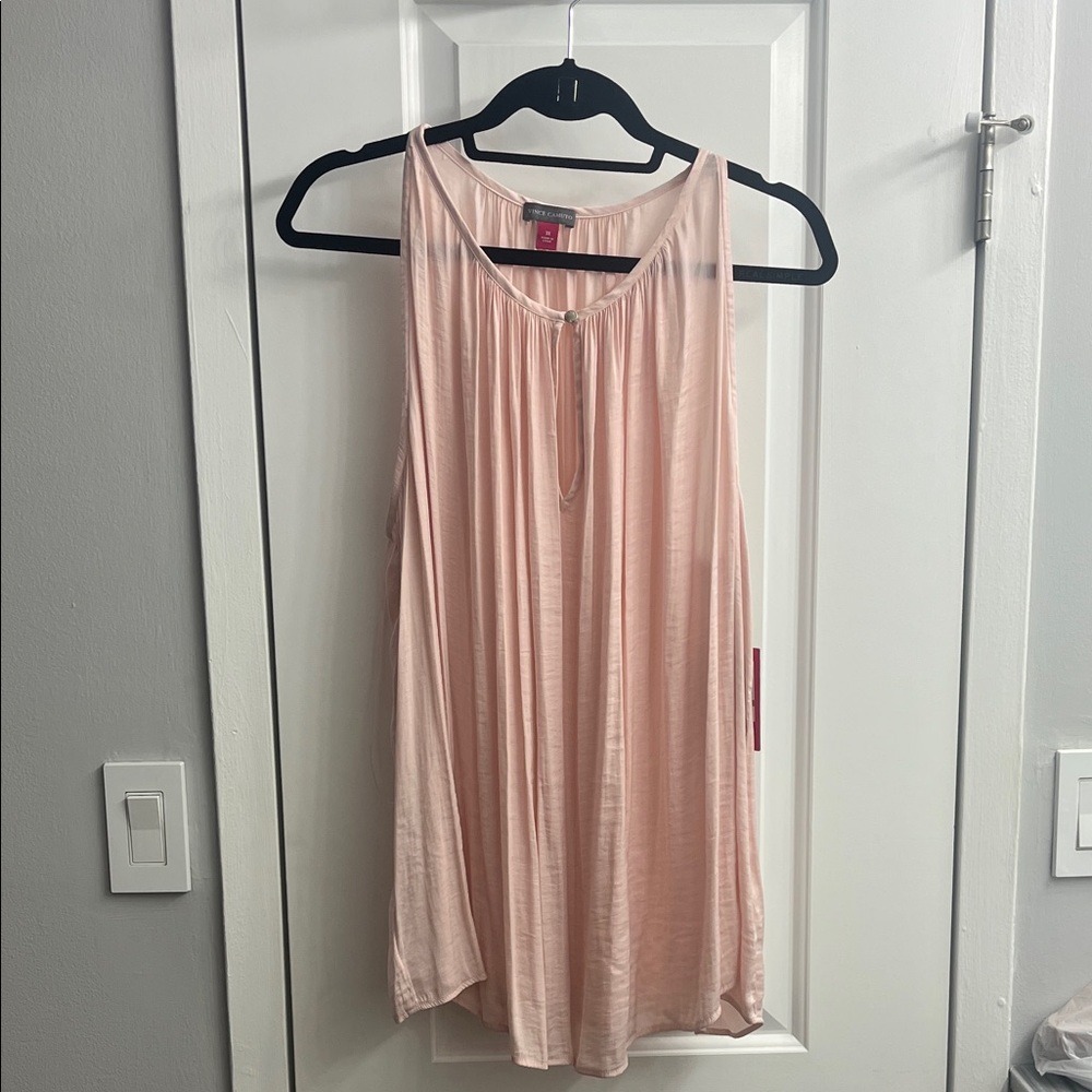 Vince Camuto 3XL Light Pink Sleeveless Top